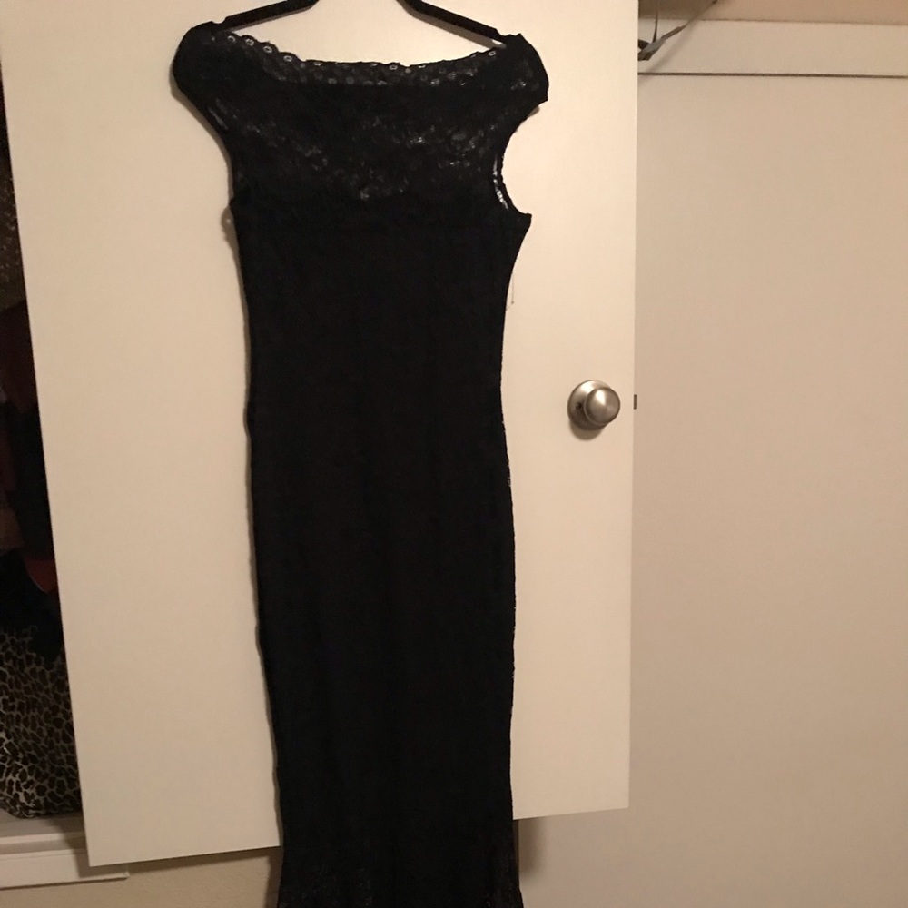 Small blk lace dress new